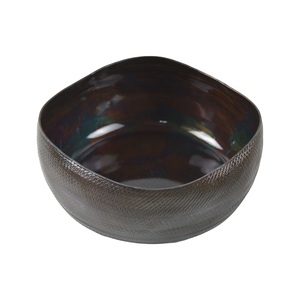 Pot à bougie en cuivre coloré design, en métal massif, pour décoration de table de Noël, avec un design élégant - Product Image 6