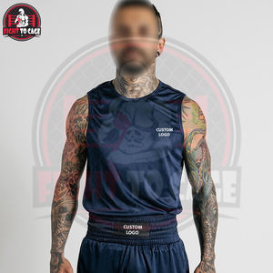 Débardeurs de boxe haute performance extensibles, respirants et légers, unisexe, pour adultes, pour l'entraînement en salle de sport - Product Image 3