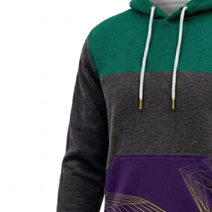 Hoodie personnalisé en molleton de qualité supérieure avec ourlet allongé, fabrication OEM/ODM mondiale - Product Image 5