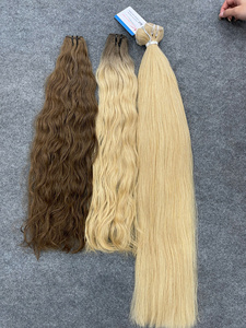 Oferta Relámpago: Cabello Humano Vietnamita 100% Natural, Ondulado, en Varios Colores, con Brillo Saludable, Suave al Peinar, Sin Caída, Listo para Enviar - Product Image 1