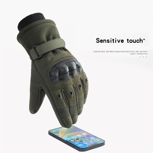 Guantes de Carreras de Dedo Completo con Correa de Muñeca Ajustable, Material PU Antideslizante para Actividades al Aire Libre, Unisex, Todas las Temporadas - Product Image 2