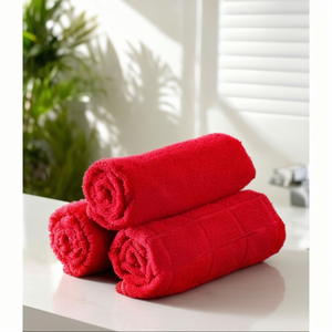 500 GSM Soft Microfiber <b>Hand</b> <b>Towel</b> 32x64 Inch Large Compressed Hotel Bathroom <b>Towel</b> Solid <b>Pattern</b> Absorbent for Yoga Use - Product Image 3