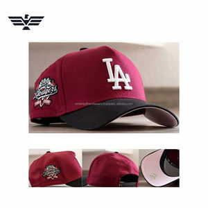 Gorra de Béisbol Personalizada Bordada en 3D 100% Algodón de Dos Tonos |   Gorra Snapback Blanca y Azul Rey |   Ropa Deportiva Premium - Product Image 6