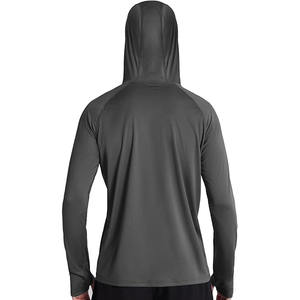 Sudadera con Capucha de Pesca Impermeable y Transpirable UPF 50, de Alta Calidad y Muy Vendida, con Manga Larga y Logotipo Personalizado para Actividades al Aire Libre - Product Image 4