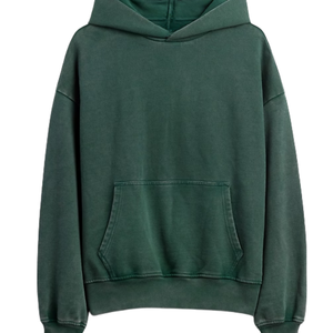 Sudadera con Capucha Oversize Personalizada para Hombre, Estilo Urbano, de Felpa, Informal, 100% Algodón, con Bolsillo, Cálida para Invierno - Product Image 1