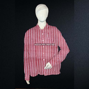 2026 New Arrivals-Women's Cotton Full Sleeve Block Print Shirts <b>Summer</b> Wholesale for Office Regular Wear Weaved for Parties - Product Image 6