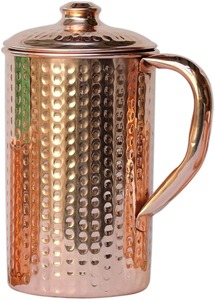 100% Pure <b>Copper</b> Ayurvedic Water Bottle Leak-Proof <b>Screw</b>-On Cap 32 Oz Portable & Dishwasher Safe Gift Box Packaging - Product Image 6