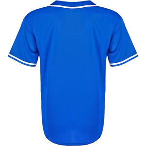 Camiseta de Béisbol y Fútbol de Poliéster 100%, Nuevo Diseño Elegante, Proveedor 2026, OEM, con Botones, Unisex Juvenil - Product Image 5