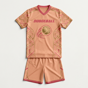 Paquete de Uniformes de Dodgeball Elite, Camisetas de Equipo Totalmente Personalizadas con Colores, Nombres, Números y Logotipos Ilimitados - Product Image 1