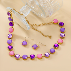 Collier de perles irrégulières en résine faites à la main, multicolores, bijoux de mode, artisanat moulé, pour femmes et filles - Meilleures ventes - Product Image 4