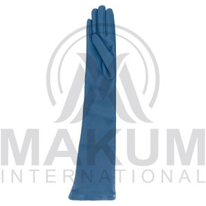 Gants d'opéra coupe-vent et imperméables en cuir véritable, respirants et de couleur unie - Product Image 4