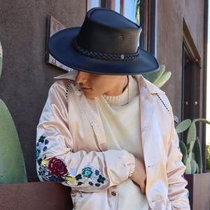 Chapeaux de cowboy en cuir sur mesure pour hommes, style western, séchage rapide, pour l'extérieur en été - Product Image 6