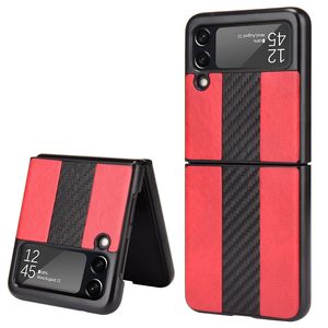 Per Samsung per Galaxy Z Flip 3 5G sottile pieghevole in pelle antiurto custodia del telefono - Product Image 3