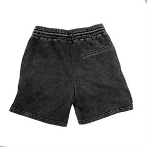 Men's Vintage Acid Washed Cotton <b>Shorts</b> New Fashion Summer Streetwear Distressed Embroidery <b>Sweat</b> <b>Shorts</b> - Product Image 6