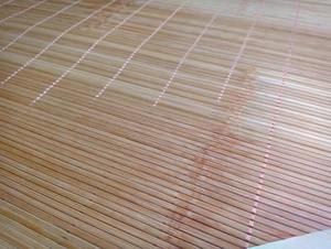 Tapis en lattes de bambou naturel pour lit, tapis de couchage rafraîchissant en bambou avec lattes lisses, facile à nettoyer - Product Image 5