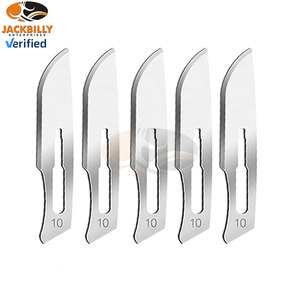 ด้ามมีดผ่าตัดสเตนเลสสตีลเกรดพรีเมียม ใบมีดผ่าตัดปลอดเชื้อแบบใช้แล้วทิ้ง ด้ามจับแบบใช้ซ้ำได้ - Product Image 4