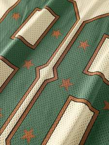 Camisetas de fútbol americano personalizadas OEM ODM para adultos, unisex, camisetas de práctica de fútbol americano en blanco, venta al por mayor - Product Image 5