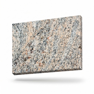 Dalle de granit rouge multi-usage, pierre naturelle polie, design moderne pour comptoir de cuisine, revêtement mural, usage extérieur - Product Image 1