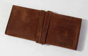 Trousse à crayons en cuir pour femmes, organisateur de bureau, nouvelle collection, design personnalisé, fournitures scolaires promotionnelles, vente en gros - Product Image 2