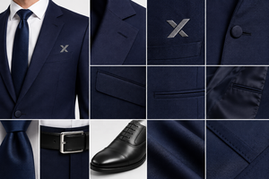 Uniformes de Azafata de Aerolínea Personalizados de Manga Larga para Hombre |   Traje Premium a Medida para Tripulación VIP |   Uniformes de Aviación OEM ODM - Product Image 5