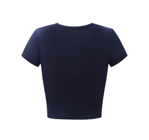 Top Corto para Mujer, Últimos Diseños, Superventas, Transpirable, Cómodo, Mangas Cortas, Spandex/Algodón, Ecológico - Product Image 5