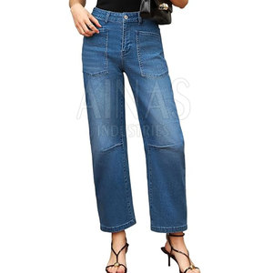 Jeans Premium Mom Fit de Cintura Alta, Corte Regular, Tela Cómoda, Ropa Casual, Moda para el Día a Día, Ropa de Invierno - Product Image 5