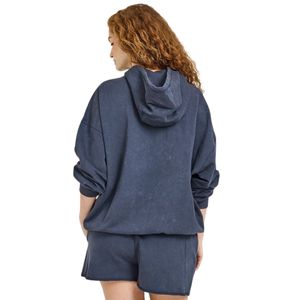 <b>Women</b> Full <b>Zip</b> Hooded Sweatshirt Casual Sports <b>Jacket</b> Long Sleeve Fleece Hoodie Activewear Fitness Clothing Custom OEM ODM Whole - Product Image 2
