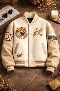 Chaqueta Clásica Estilo Varsity - Unisex, Miami Dolphins, Color del Equipo - Product Image 4