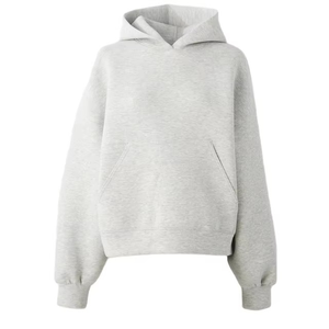Sudadera con capucha de peso pesado personalizada para hombres de gran tamaño hombro caído algodón poliéster transpirable OEM ODM fábrica - Product Image 3