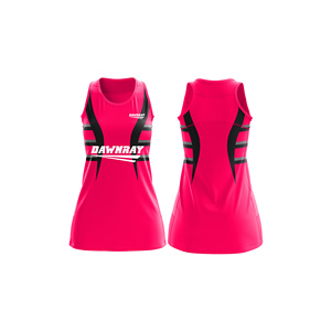 Jersey de Netball para Pedidos al por Mayor |   Uniforme de Netball Sublimado con Logotipo, Nombre y Número del Equipo |   Poliéster Transpirable - Product Image 5