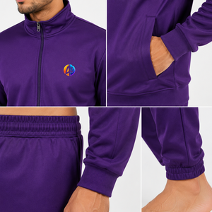 Survêtement élégant pour hommes sportifs, conçu pour les modes de vie actifs, offrant un confort optimal pour les entraînements, le jogging, la course à pied, la remise en forme et les activités sportives. - Product Image 5