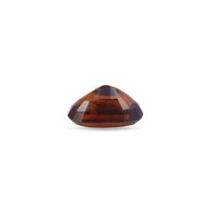 Natural Hessonite Gomed 7.7 Carat Oval Cut Loose Gemstone 11x6mm for Fine Jewelry - Product Image 3