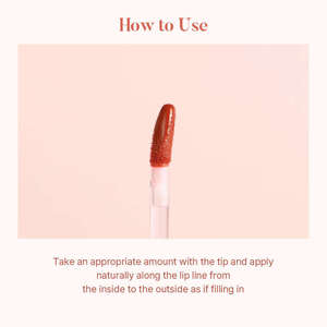 Tinte Labial Fijador de Color TROISTOUCH Make Mood 05 Coral Beach, Tinte Labial Coreano Elegante con Acabado Terciopelo, Set de Maquillaje de Belleza - Product Image 3