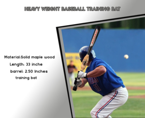 Batte de baseball et de softball noire de 33 pouces / 41 oz, poids lourd, à deux mains, en bois d'érable massif de qualité professionnelle pour améliorer la force, par NAQQASH SP - Product Image 5
