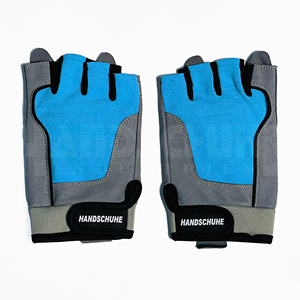 Customized Logo Pink Half Finger High Quality PU Material Hand Grips Adjustable Wrist Strap <b>Weight</b> Lifting Sports Fitness <b>Gloves</b> - Product Image 1