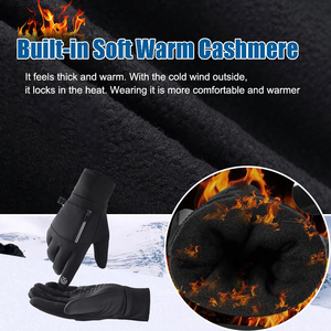 Factory Made Windproof Thermal Winter <b>Gloves</b> <b>Touchscreen</b> Windproof Cold Weather Work For Outdoor Cycling Unisex Winter <b>Gloves</b> - Product Image 4