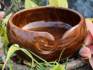Wooden <b>Yarn</b> Bowls High Quality - Product Image 2