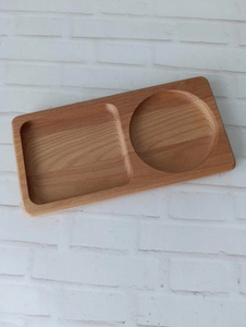 Wooden Rectangle <b>Storage</b> <b>Tray</b> 1 Compartment Modern Luxury Design Dishwasher Safe for Kitchen/Living Room Use Multifunctional - Product Image 3