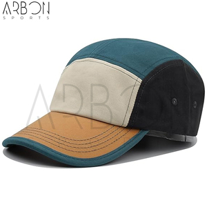 Nouvelles casquettes 5 panneaux ajustables en nylon imperméable pour sports de plein air, colorées, personnalisées, de haute qualité, pour adultes, idéales pour l'été. - Product Image 2