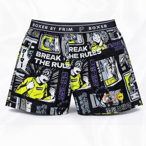 Wholesale Custom Logo Mens <b>Boxer</b> Briefs Manufacturer|Moisture-Wicking Breathable <b>Polyester</b> Fabric with Odor-Resistant Technology - Product Image 1