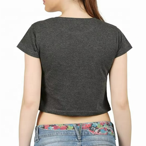 Débardeur court décontracté pour femme, épaules dénudées, en tissu côtelé 100% coton extensible et doux, polyvalent pour un usage quotidien - Product Image 2