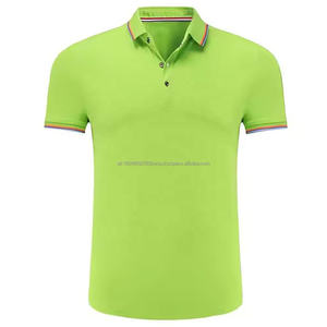 Camiseta Polo Deportiva de Alta Calidad para Negocios, de Algodón, Color Sólido, Lisa, Estilo Urbano, Unisex, Camiseta Polo para Hombre - Product Image 3