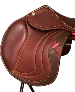 Durable Professional English Horse Riding Saddle Premium Leather Lightweight Strong <b>Equestrian</b> Saddle for Jumping Training - Product Image 4