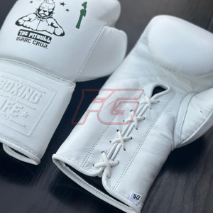 Guantes de Boxeo MMA Personalizados para Entrenamiento |   Diseño de Dedos Completos |   Cierre de Gancho y Bucle |   Material de Cuero de Vaca |   Absorción de Humedad | - Product Image 4