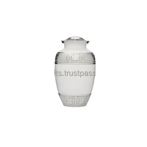Urna funeraria de Metal con acabado esmaltado, urnas funerarias de cremación, urnas de cremación baratas, a la venta - Product Image 1