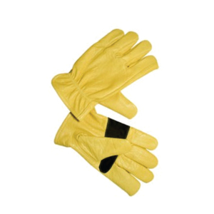 HOLY SIGNS INTERNATIONAL Certified EN420 High Quality Breathable Comfortable <b>Driver</b> Safety <b>Gloves</b> Leather Elastic Wristlet - Product Image 1