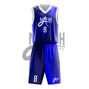 Tenue de basket-ball en mesh, uniformes de basket-ball, uniforme de basket-ball 100% matériau de haute qualité avec emballage personnalisé, service OEM - Product Image 1