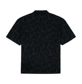 เสื้อยืดคอกวีแขนสั้นสีดำสำหรับผู้ชาย OEM พรีเมียม ผ้าฝ้ายถัก 100% ทรงปกติ สวมใส่สบาย สีพื้น - Product Image 3