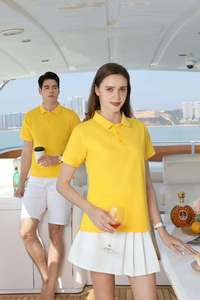 เสื้อโปโลชาย แขนสั้น ออกแบบโลโก้ได้ตามต้องการ เสื้อยืดโปโลลำลองสำหรับผู้ชาย - Product Image 4