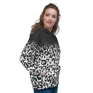 2026 Best Selling <b>Leopard</b> <b>Print</b> Streetwear <b>Hoodie</b> Cotton Fleece Sweatshirt Men Women Pullover With Custom Logo Wholesale - Product Image 5